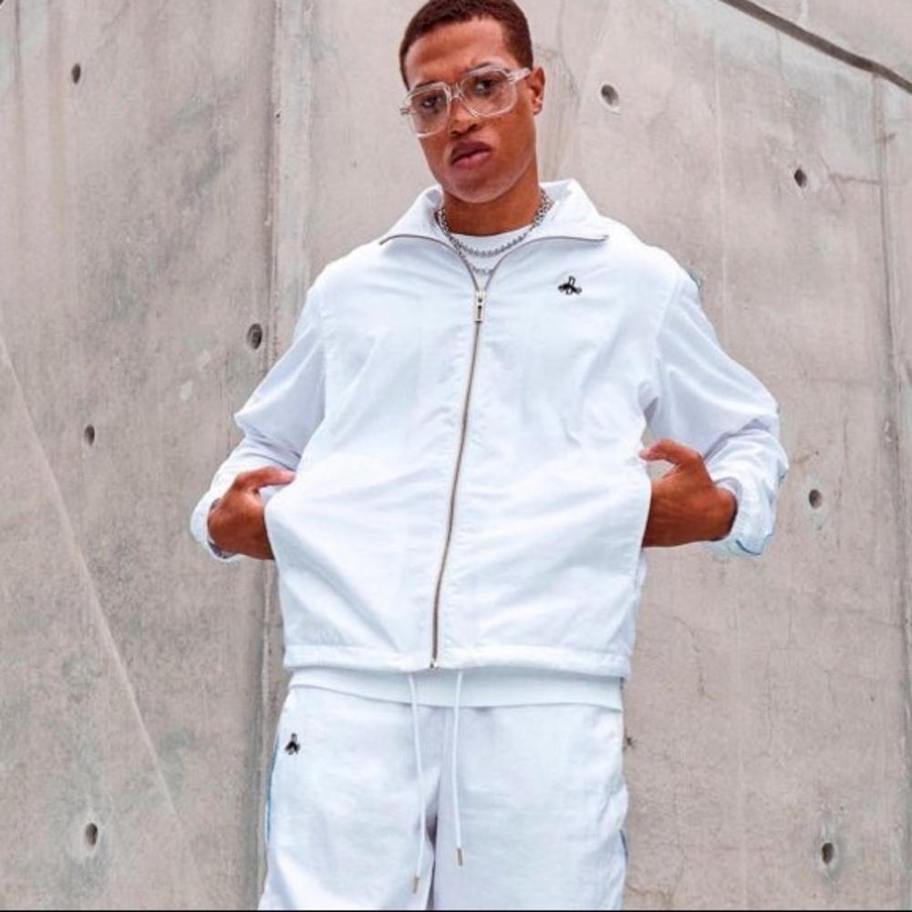 Puma dassler white track jacket 
Special edition